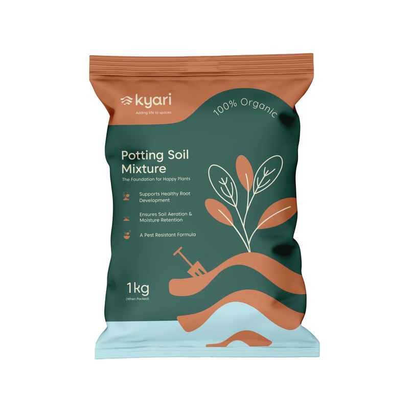 Kyari Potting Soil I Cow Dung + Red SoilI for All Types of Plants | 1 kg Kyari Potting Soil I Cow Dung + Red SoilI for All Types of Plants | 1 kg
