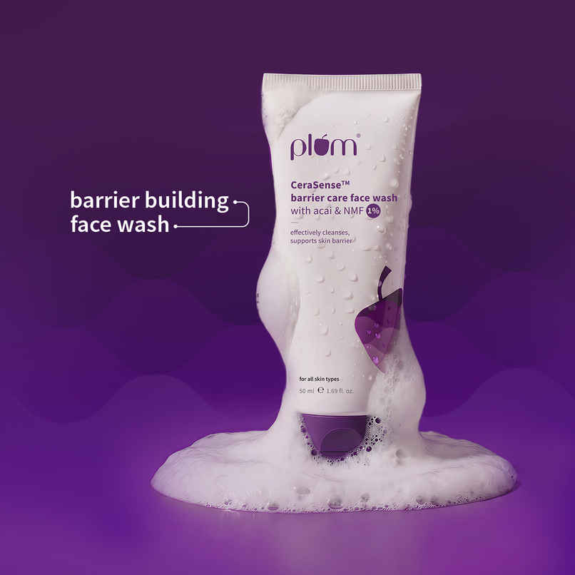 Plum CeraSense Barrier Care Face Wash with Acai & 1% NMF Plum CeraSense Barrier Care Face Wash with Acai & 1% NMF