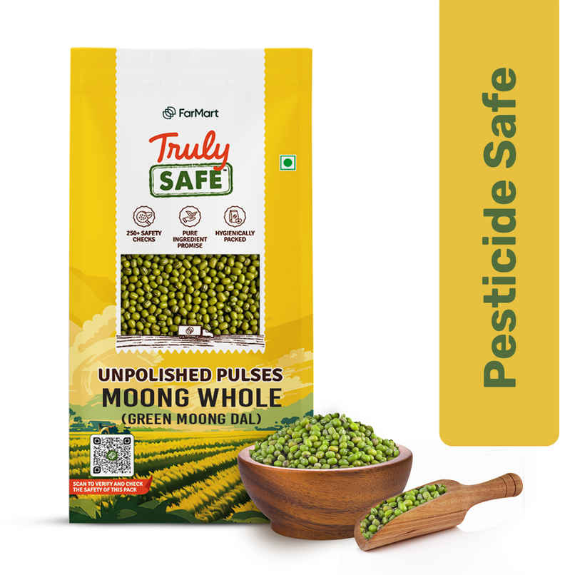 Truly Safe Moong Whole | Unpolished Dal