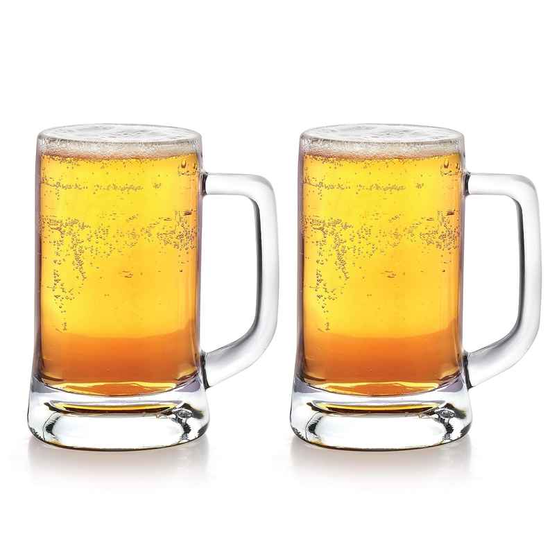 Cello Stern Beer Mug | Clear - 350 ml Cello Stern Beer Mug | Clear - 350 ml