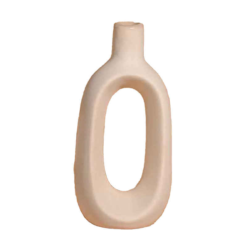 Casacraft by Pepperfry Table Vase | White