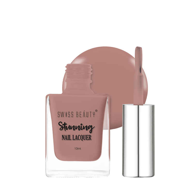 Swiss Beauty Stunning Nail Lacquer | 05 Desert Taupe Swiss Beauty Stunning Nail Lacquer | 05 Desert Taupe