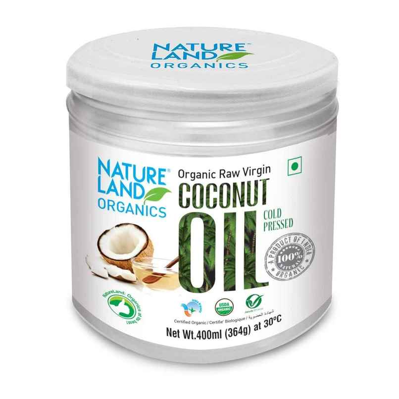 Natureland Organics Coconut Cold Pressed Oil (Nariyal Oil)