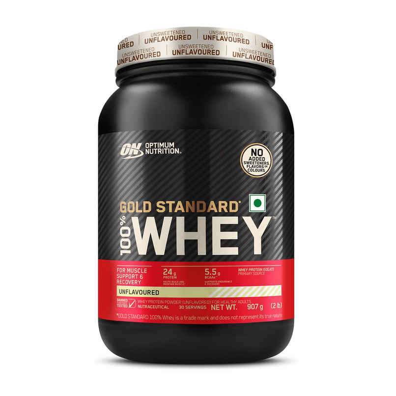 Optimum Nutrition Gold Standard Whey Protein Powder | Unflavored