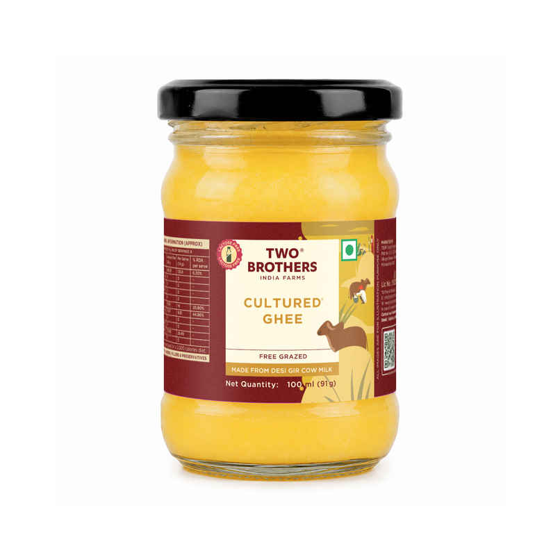 Two Brothers Desi Gir Cow Cultured Ghee