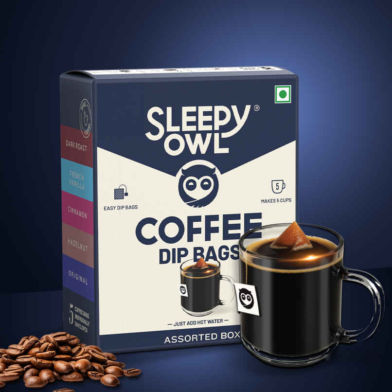 Sleepy Owl Assorted Hot Brew Coffee Bags