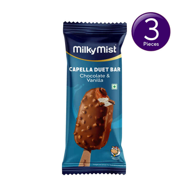 Milkymist Capella Bar Duet | Chocolate & Vanilla Combo 