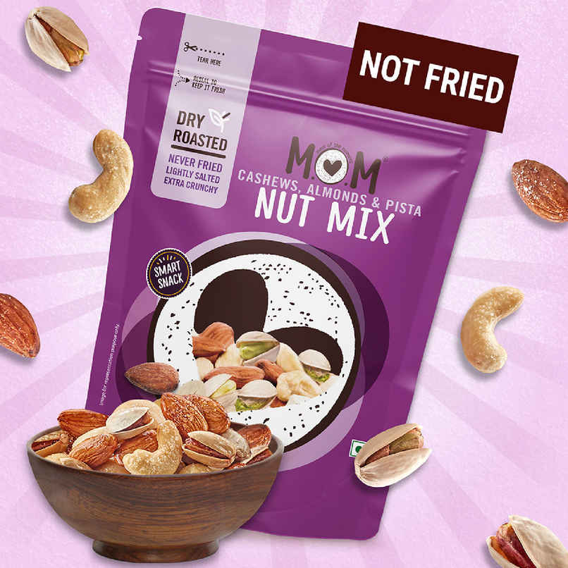 MOM Roasted Cashews, Almonds & Pista Nut Mix MOM Roasted Cashews, Almonds & Pista Nut Mix