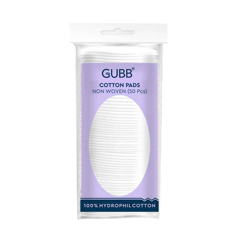 GUBB Cotton Pads Non Woven | Pack Of 50
