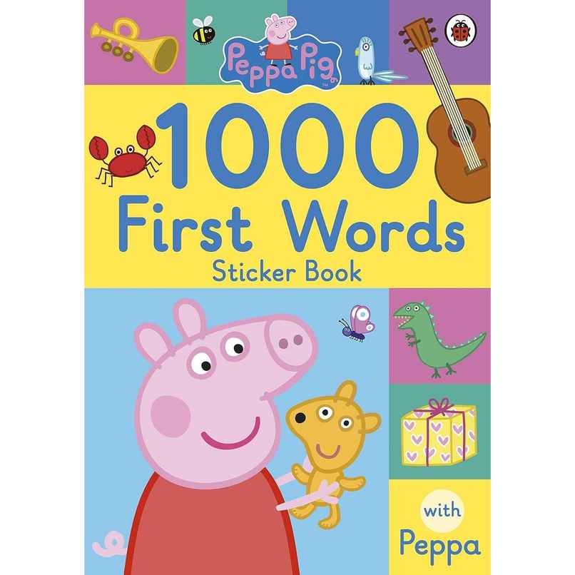 Peppa Pig 1000 First Words Sticker Book