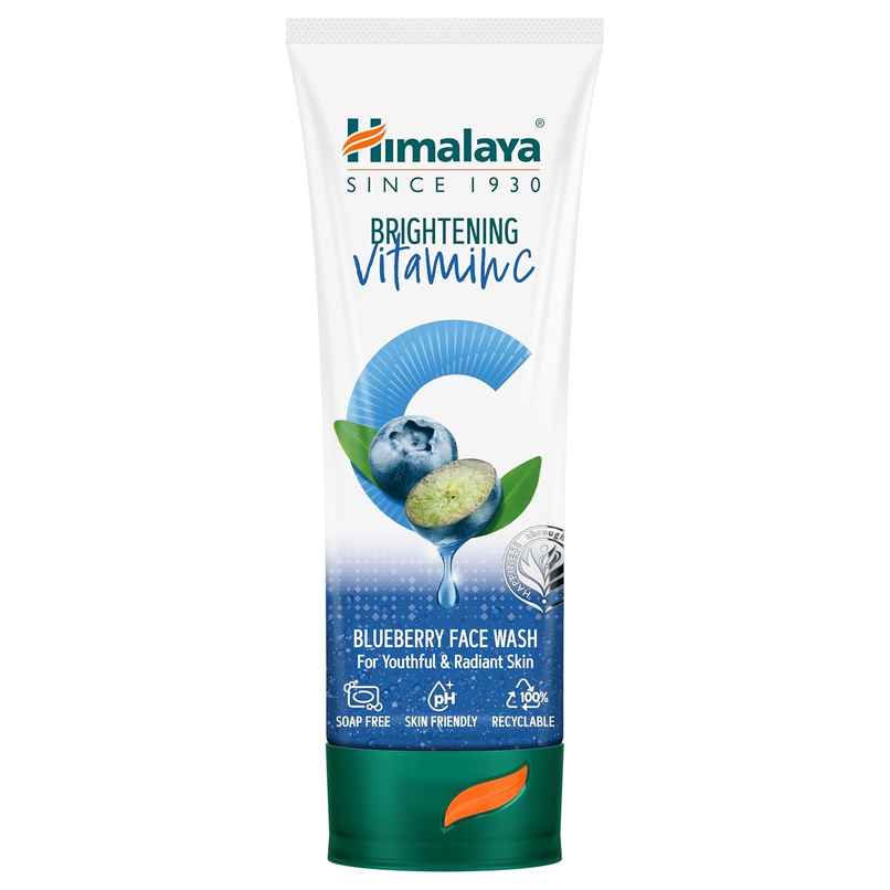 Himalaya Wellness Company B Vitamin C Blueberry Face Wash