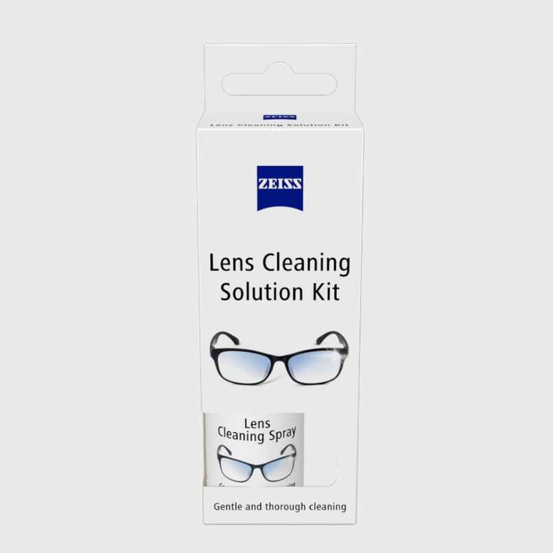 ZEISS Lens Cleaning Solution Kit with Microfiber Cloth|Lens Cleaner for Spectacles, Eyeglasses, Sunglasses and Camera Lenses