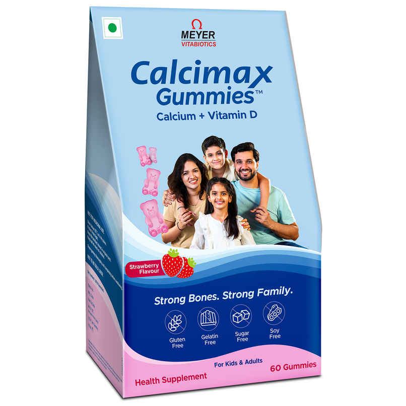 Calcimax Calcium Gummies with Vitamin D3 | Bone Strength and Immunity Support Calcimax Calcium Gummies with Vitamin D3 | Bone Strength and Immunity Support
