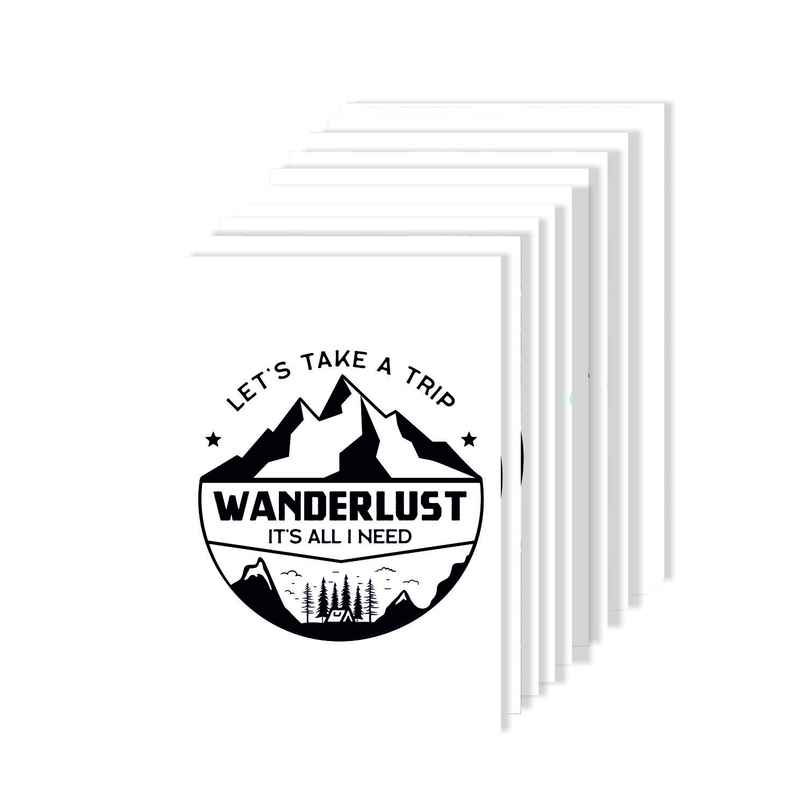 Paper Plane Design Travel Theme Wall Posters | Set of 10 | (12 Inch x 18 Inch) D11