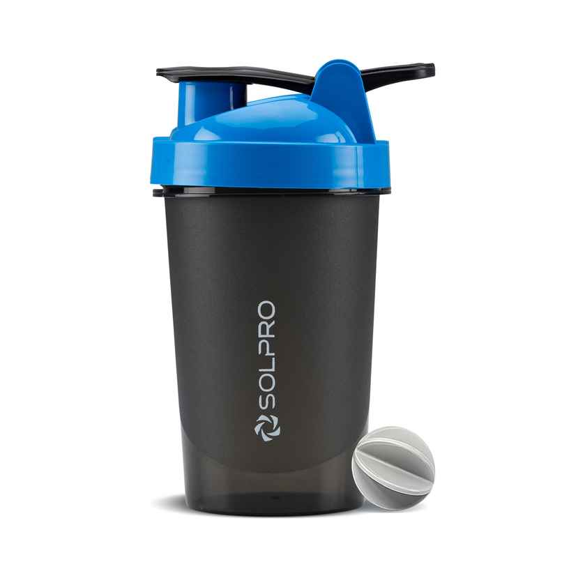 Solpro Fury Shaker Bottle | Gym Shaker | Bpa Free | 450 ml | Blue Solpro Fury Shaker Bottle | Gym Shaker | Bpa Free | 450 ml | Blue