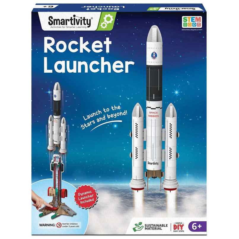 Smartivity Space Rocket Launcher Toy Fun & Educational Diy Smartivity Space Rocket Launcher Toy Fun & Educational Diy