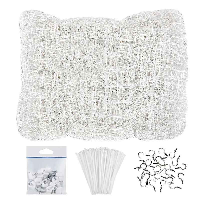 Mr. Right Pigeon Nets for Balconies, Bird Net | White | 10x8 ft