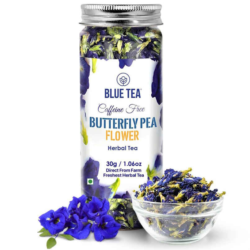 Blue Tea Butterfly Pea Flower Herbal Tea | Jar Blue Tea Butterfly Pea Flower Herbal Tea | Jar