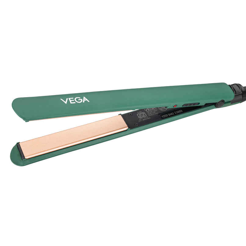 Vega Salon Smooth Hair Straightener for Women with Quick Heatup, 1 Year Warranty, Green (VHSH-42) Vega Salon Smooth Hair Straightener for Women with Quick Heatup, 1 Year Warranty, Green (VHSH-42)