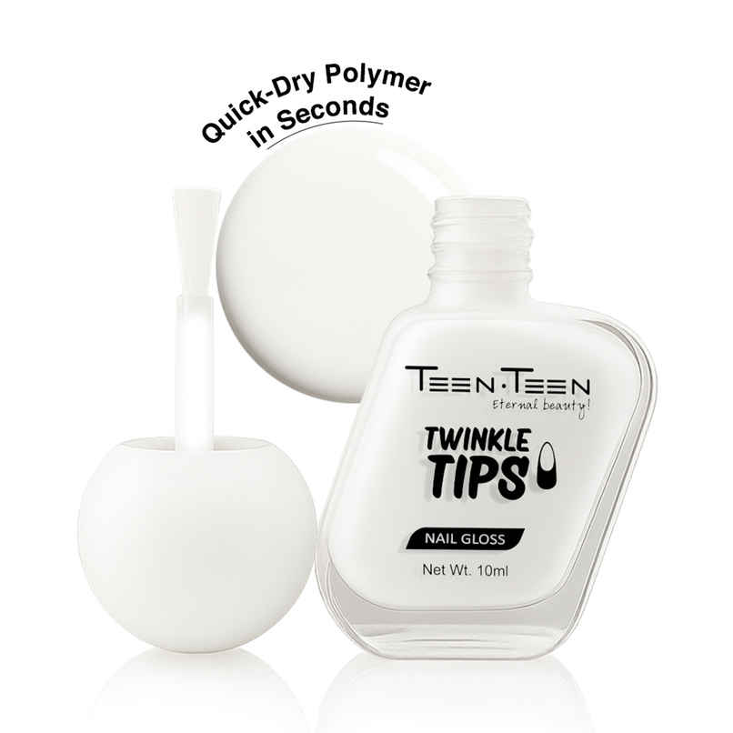 Teen Teen Twinkle Tips Glossy Nail Polish | Show white 02