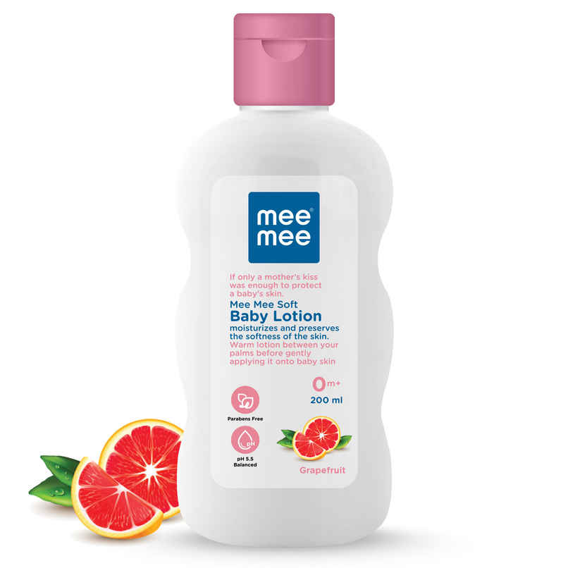 Mee Mee Baby Lotion With Grapefruit Extracts| Newborn Friendly