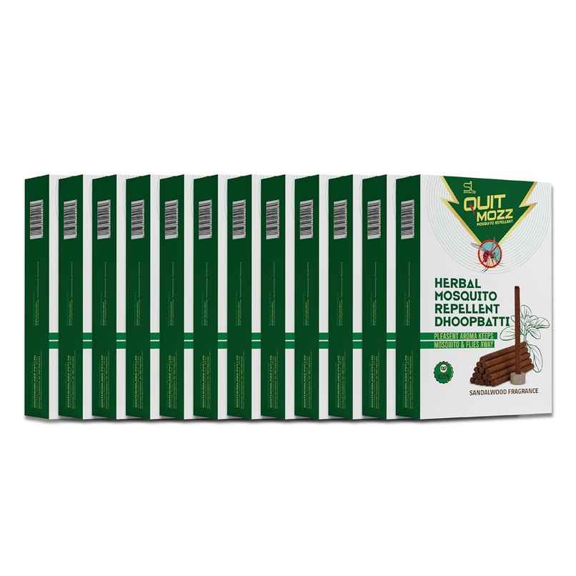 Quitmozz Herbal Dhoopbatti Mosquito Repellent