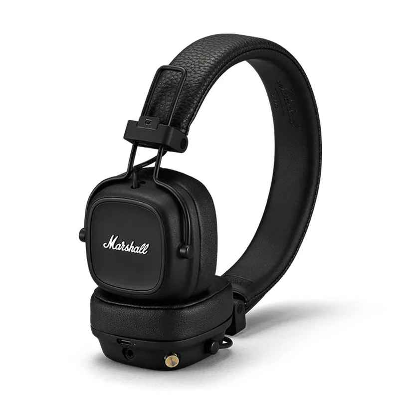 Marshall Major IV Wireless Bluetooth On Ear Headphone With Mic - Black
