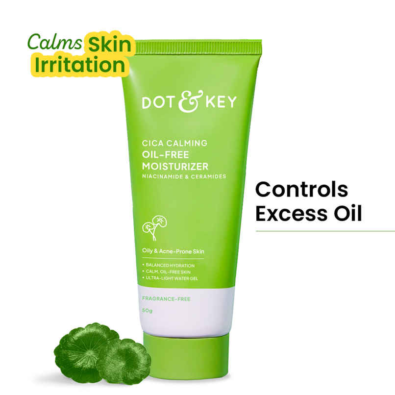 Dot & Key CICA + Niacinamide Oil-Free Moisturizer for Dark Spot, Oily, Sensitive & Acne Prone Skin Dot & Key CICA + Niacinamide Oil-Free Moisturizer for Dark Spot, Oily, Sensitive & Acne Prone Skin