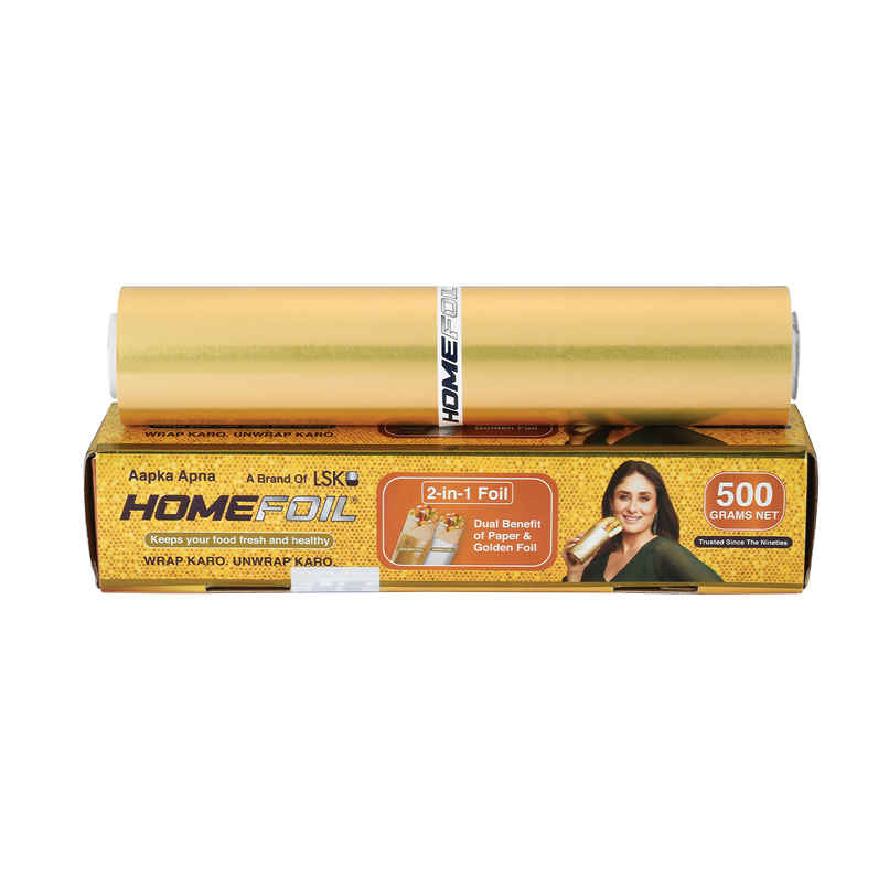 HOMEFOIL 2-in-1 Paper & Golden Foil