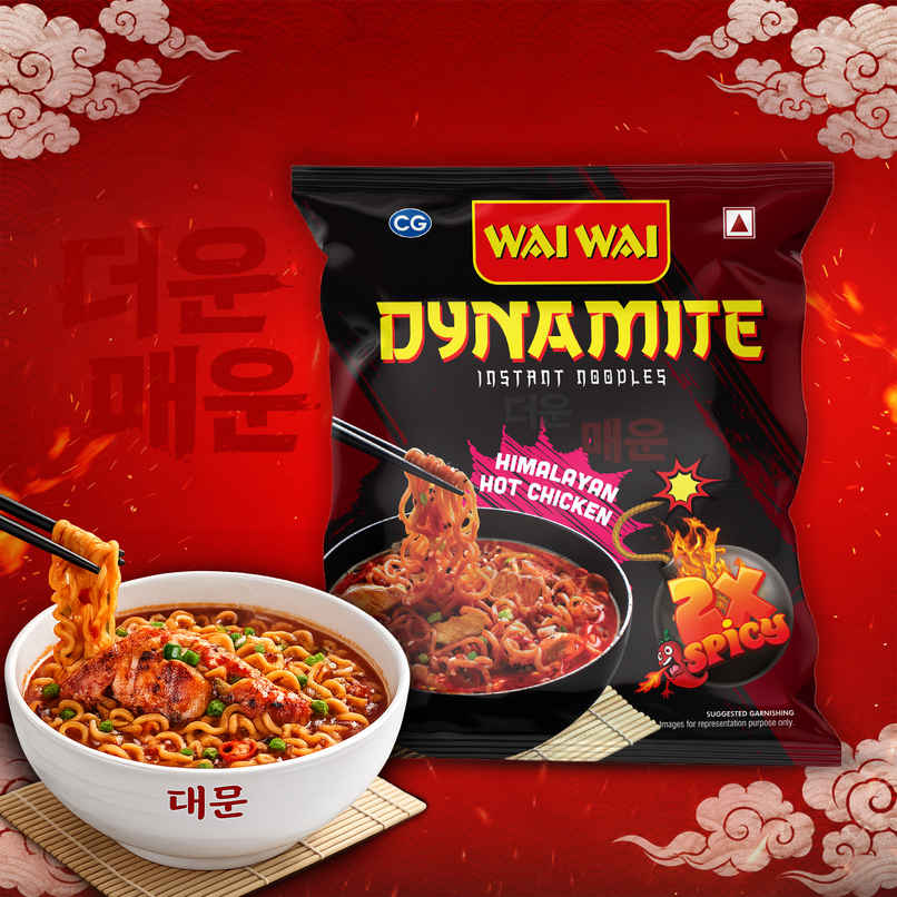 Korean Wai Wai Dynamite Himalayan Hot Chicken