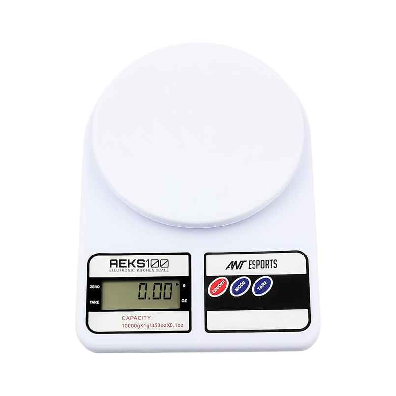 Ant Aeks100 Kitchen Digital Weighing Scale | White - 1 Unit