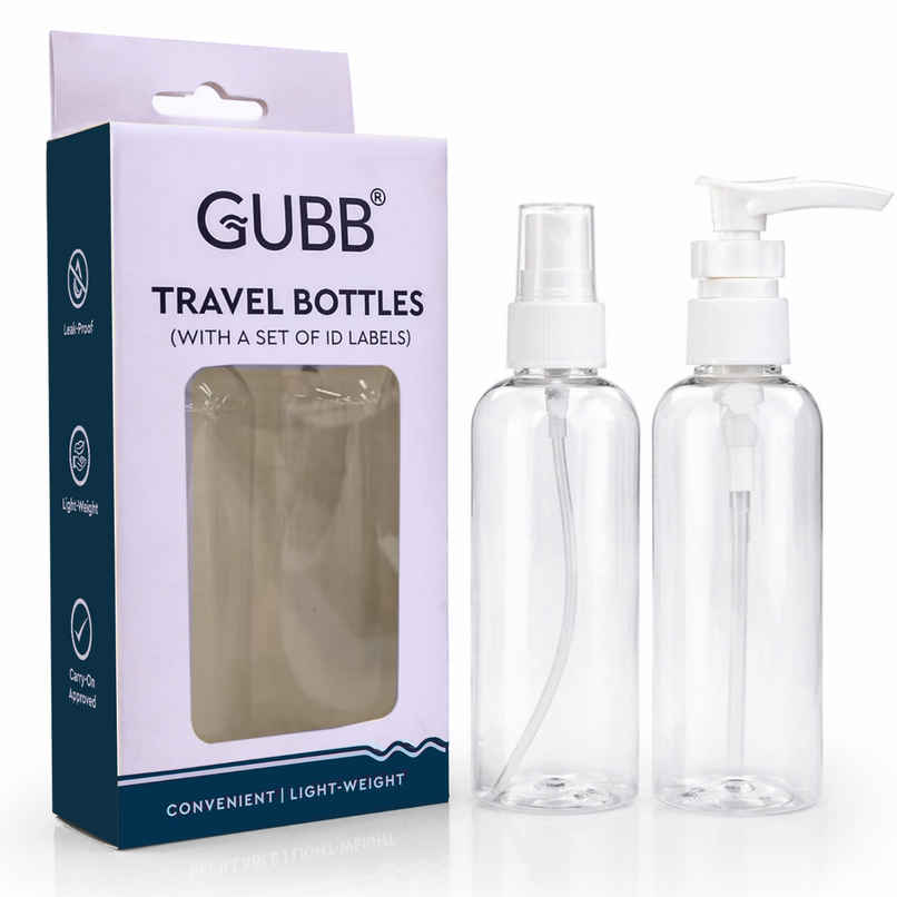 GUBB Travel Bottle Set GUBB Travel Bottle Set
