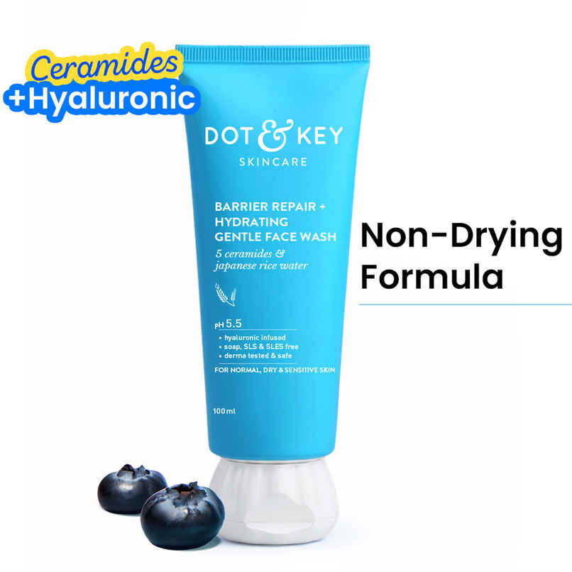 Dot & Key Barrier Repair + Hydrating Gentle Face Wash Dot & Key Barrier Repair + Hydrating Gentle Face Wash