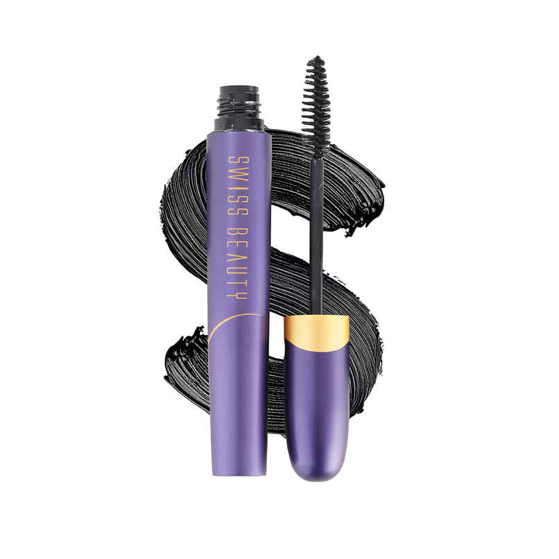 Swiss Beauty Bold Eyes Super Lash Mascara | Black Swiss Beauty Bold Eyes Super Lash Mascara | Black