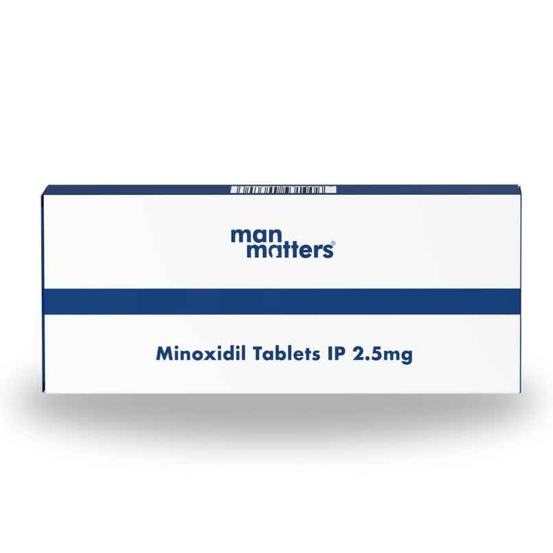Man Matters Minoxidil 2.5 mg Tablet Man Matters Minoxidil 2.5 mg Tablet