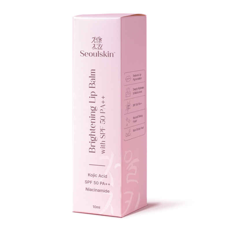 Seoulskin Brightening Lip Balm SPF50 PA++ | Kojic Acid & Niacinamide for Dark Lips Care Seoulskin Brightening Lip Balm SPF50 PA++ | Kojic Acid & Niacinamide for Dark Lips Care