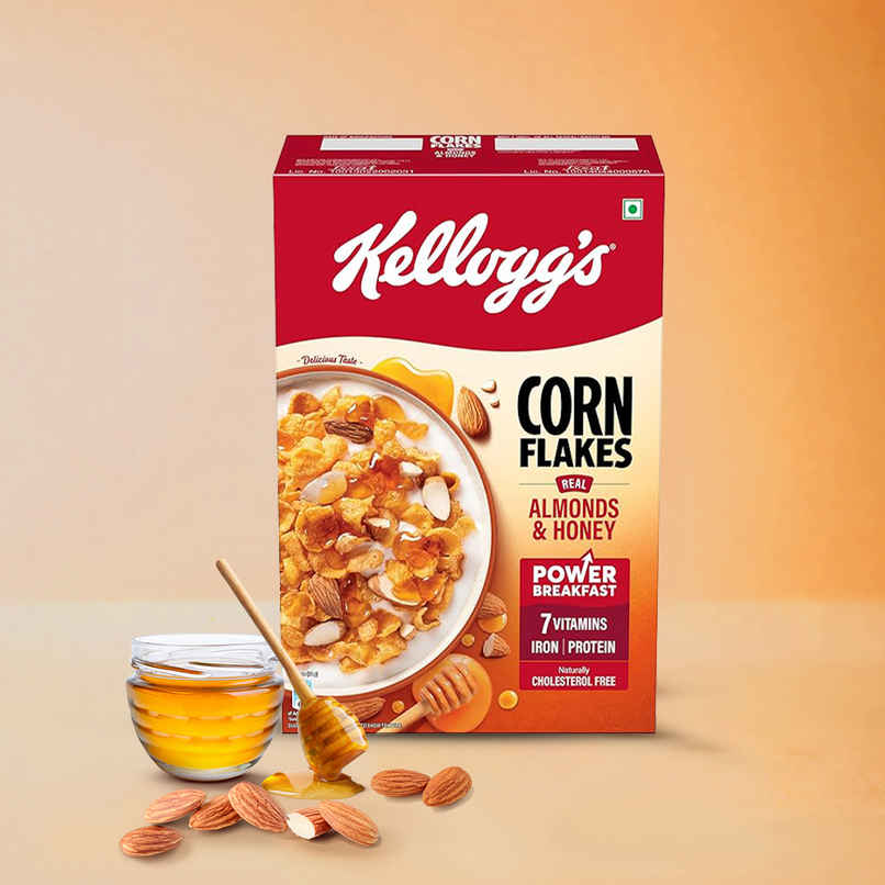 Kellogg's Corn Flakes Almonds & Honey | Power Breakfast Kellogg's Corn Flakes Almonds & Honey | Power Breakfast