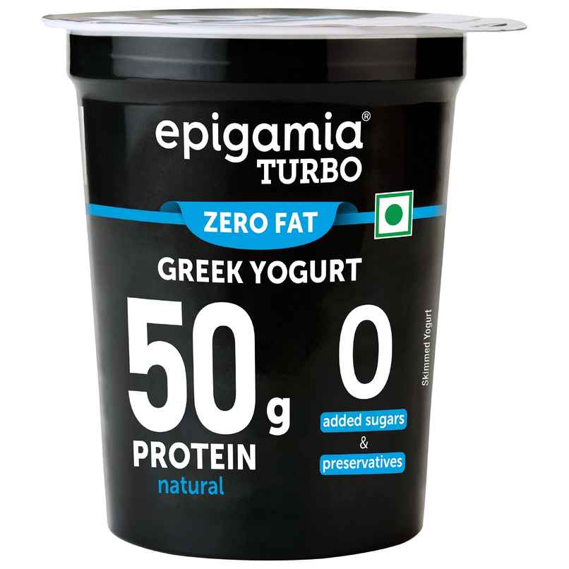Epigamia 50 G Protein Turbo Yogurt, Natural Epigamia 50 G Protein Turbo Yogurt, Natural