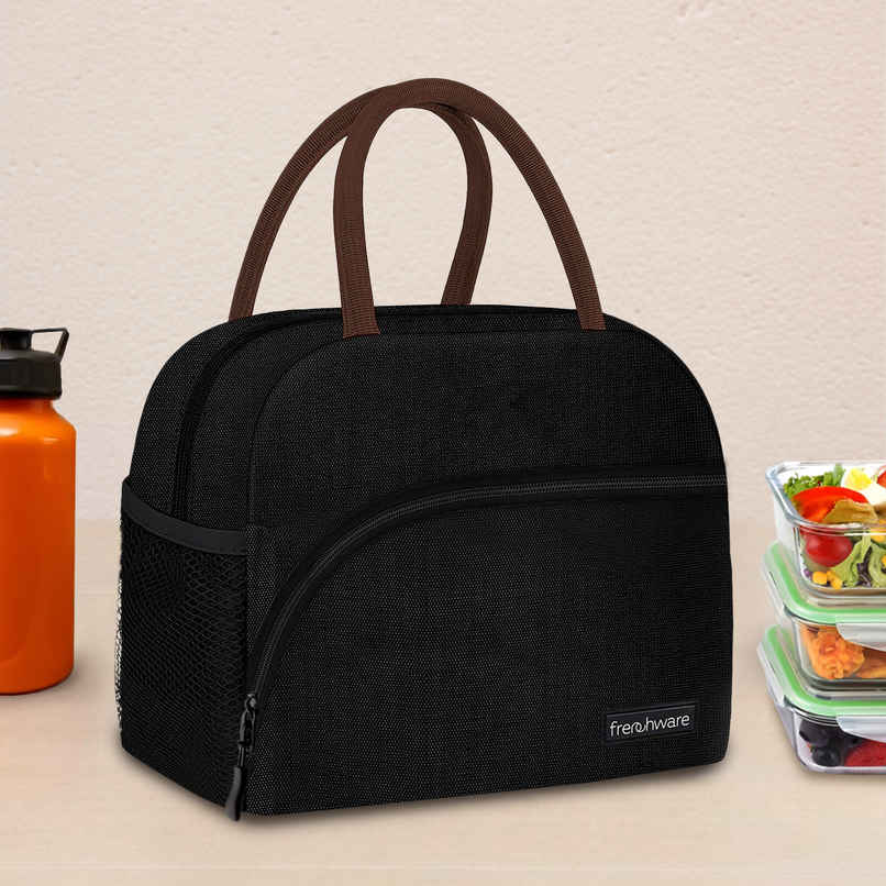Frenchware Insulated Lunch Bag | Black Frenchware Insulated Lunch Bag | Black