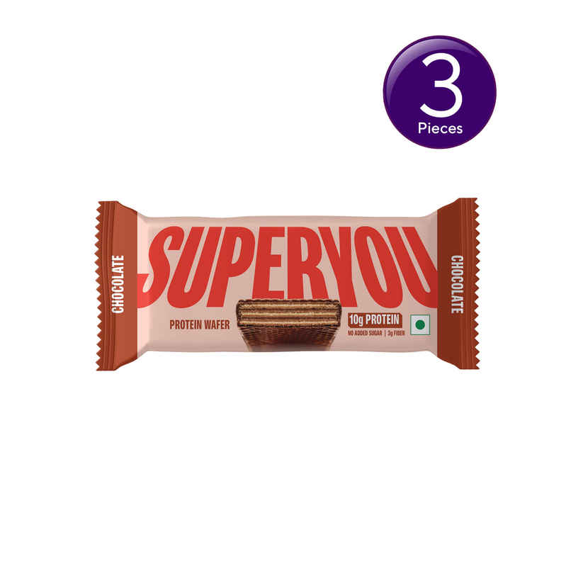 Superyou Chocolate Protein Wafer Bar Combo Superyou Chocolate Protein Wafer Bar Combo