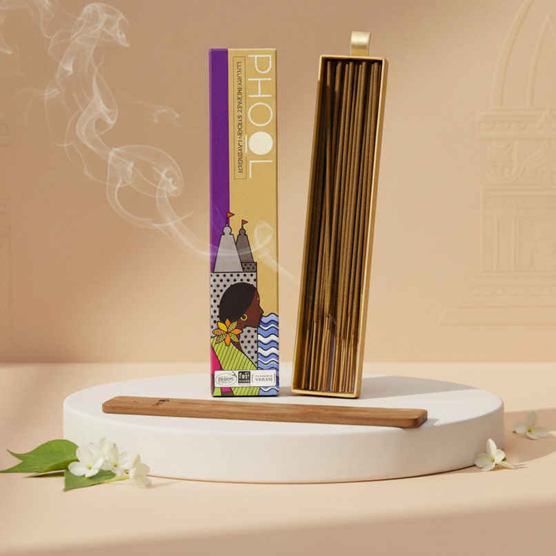 Lavender Agarbatti Natural Certified Incense Sticks | Phool
