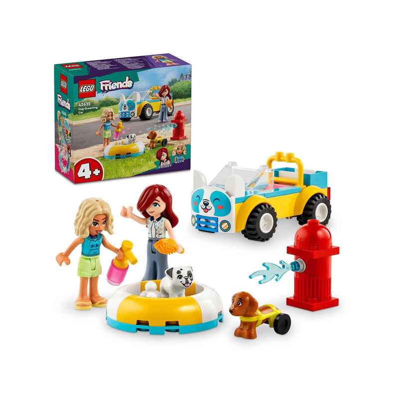 LEGO Friends Dog-Grooming Car, Vehicle Playset 42635 (60 Pieces) LEGO Friends Dog-Grooming Car, Vehicle Playset 42635 (60 Pieces)