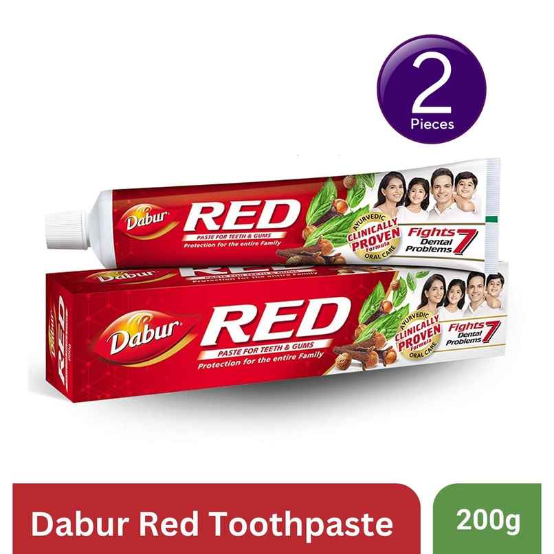 Dabur Red Ayurvedic Toothpaste Combo Dabur Red Ayurvedic Toothpaste Combo