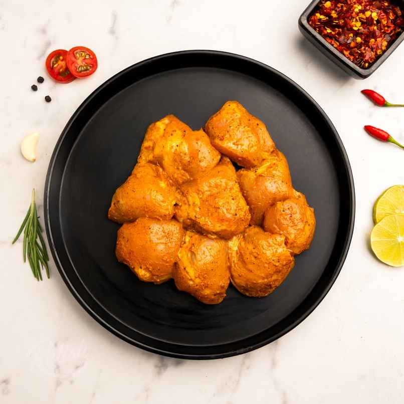 Relish Afghani Chicken Tikka | Energy - 122 Kcal | Protein - 16.56 g / 100 g