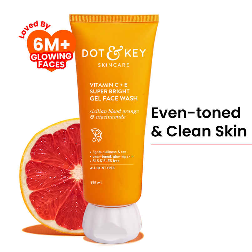 Dot & Key VITAMIN C + E Super Bright Gel Face Wash Dot & Key VITAMIN C + E Super Bright Gel Face Wash