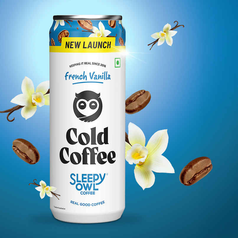 Sleepy Owl French Vanillla Cold Coffee