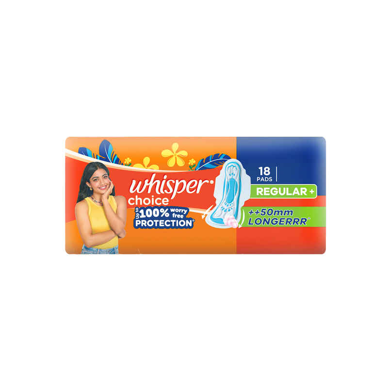 Whisper Choice Regular Plus Pads