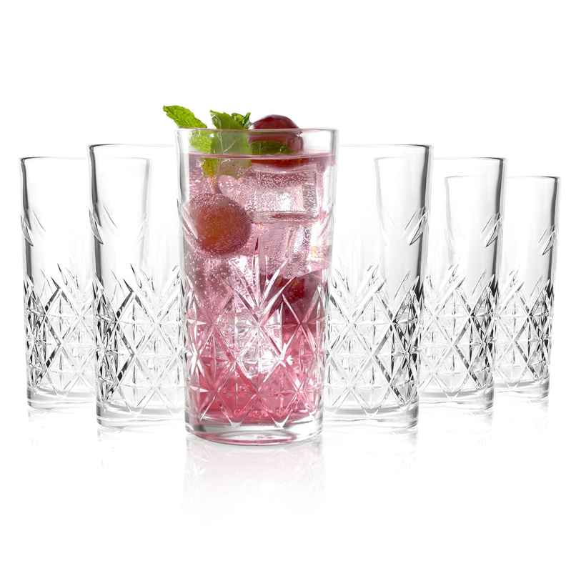 Cello Classix Tumbler Glass Set | Glass Tumblers for Water, Juice & Mocktails | Clear - 275 ml Cello Classix Tumbler Glass Set | Glass Tumblers for Water, Juice & Mocktails | Clear - 275 ml