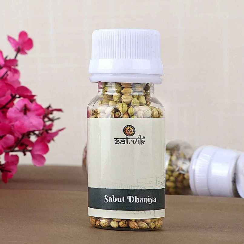 Sabut Dhaniya | Whole Coriander Seeds | Satvik Sabut Dhaniya | Whole Coriander Seeds | Satvik