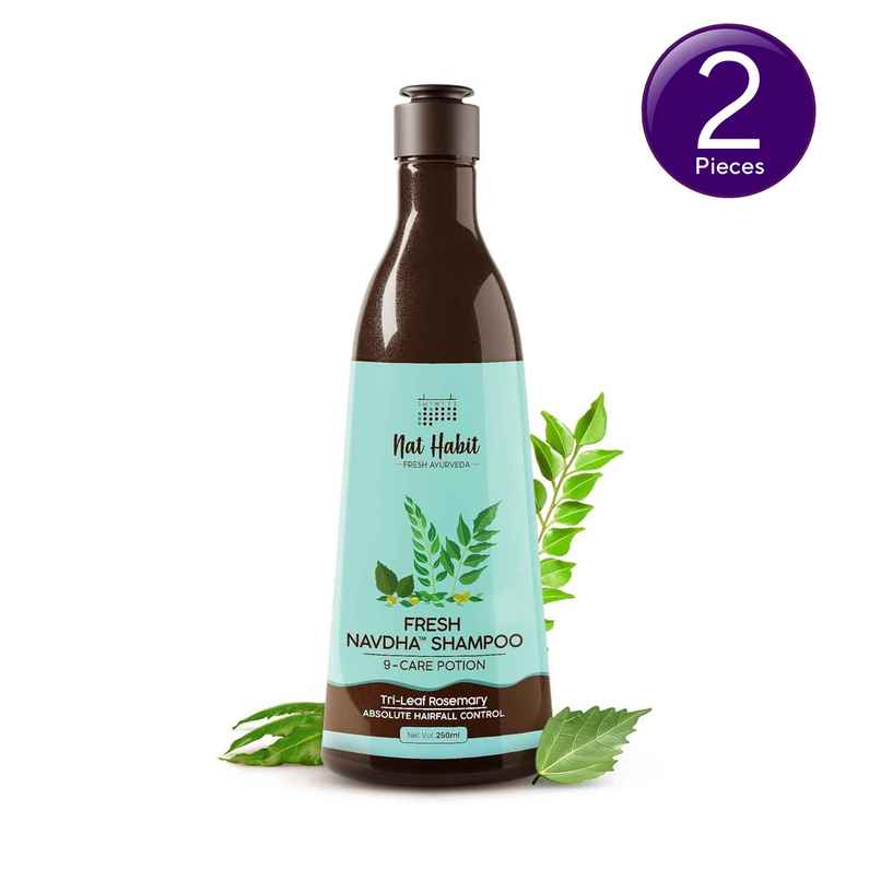 Nat Habit Anti-Hair Fall Rosemary Shampoo Combo